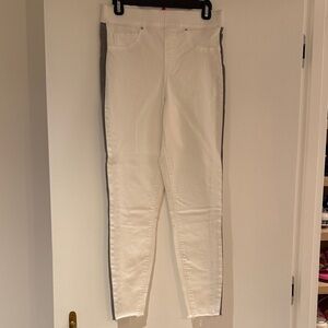 SPANX White Pants with Red Brand Tag